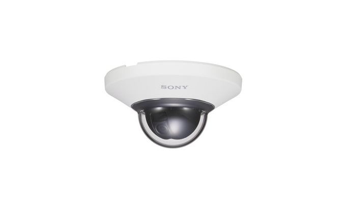 Compact 1080P SONY SNC-DH210T Network IP Camera 3 Megapixels Indoor Minidome