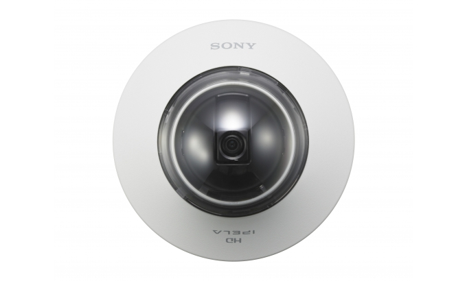 Compact 1080P SONY SNC-DH210T Network IP Camera 3 Megapixels Indoor Minidome