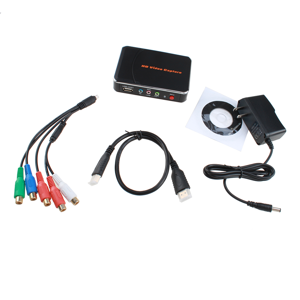 135g HD Video Camera 1080P HDMI YPBPR For XBOX 360 Video Capture 1080P