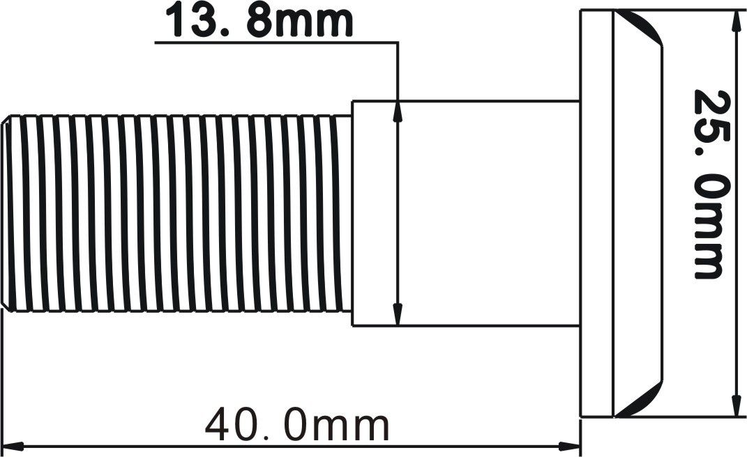 100M Range No Interference Mini Spy Camera 5.8G Wireless Door Peephole Camera with DVR
